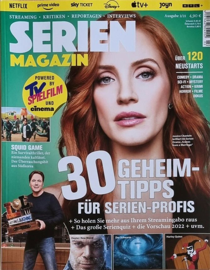 SERIEN MAGAZIN magazine side cover Issue 2   2021
