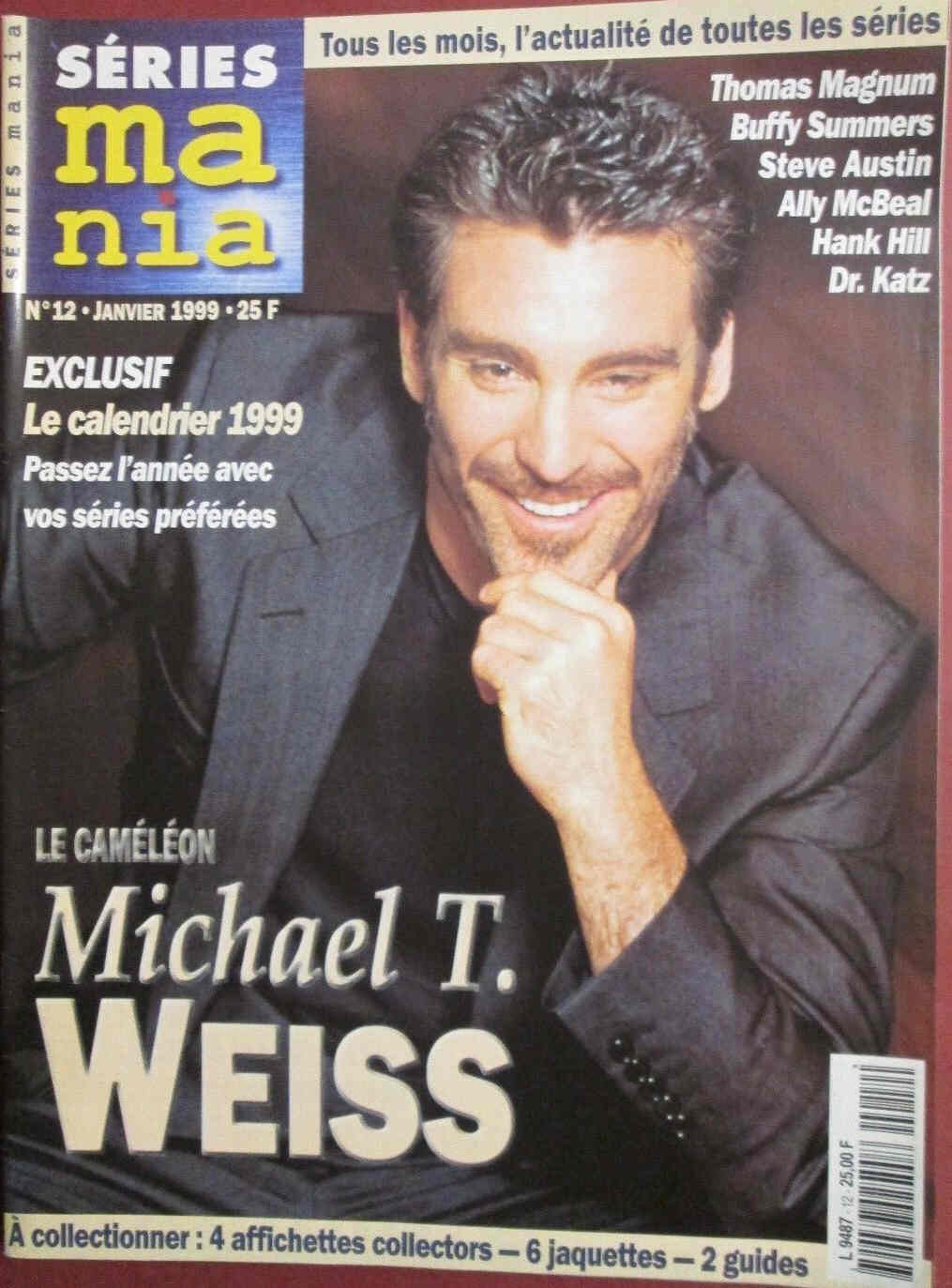 SERIES MANIA magazine side cover Issue 12 January 1999
