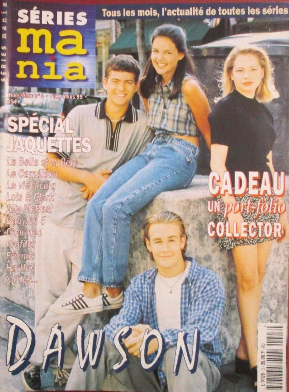 SERIES MANIA magazine side cover  Special # 3 February/March 1999