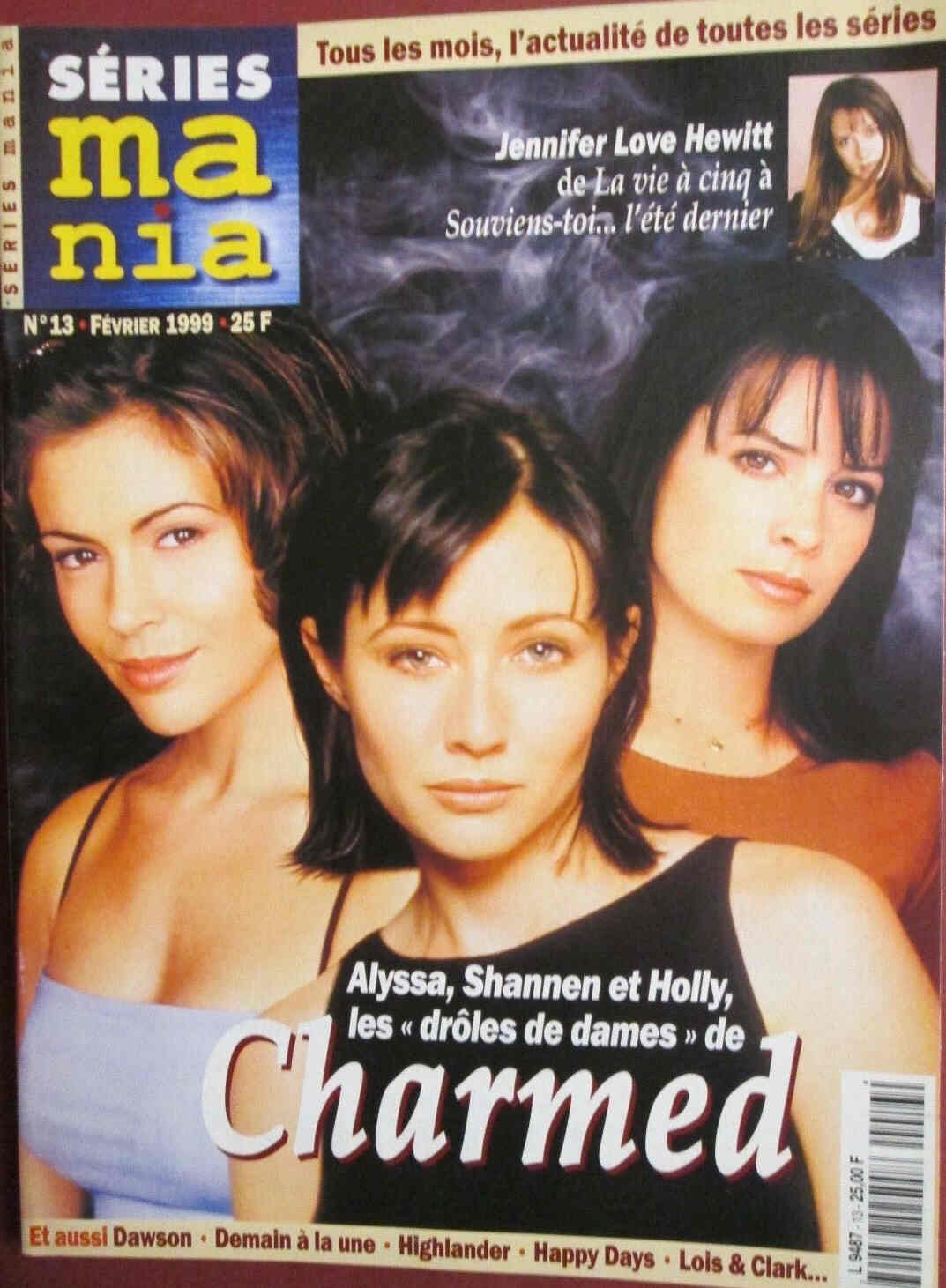 SERIES MANIA magazine side cover Issue 13 February 1999