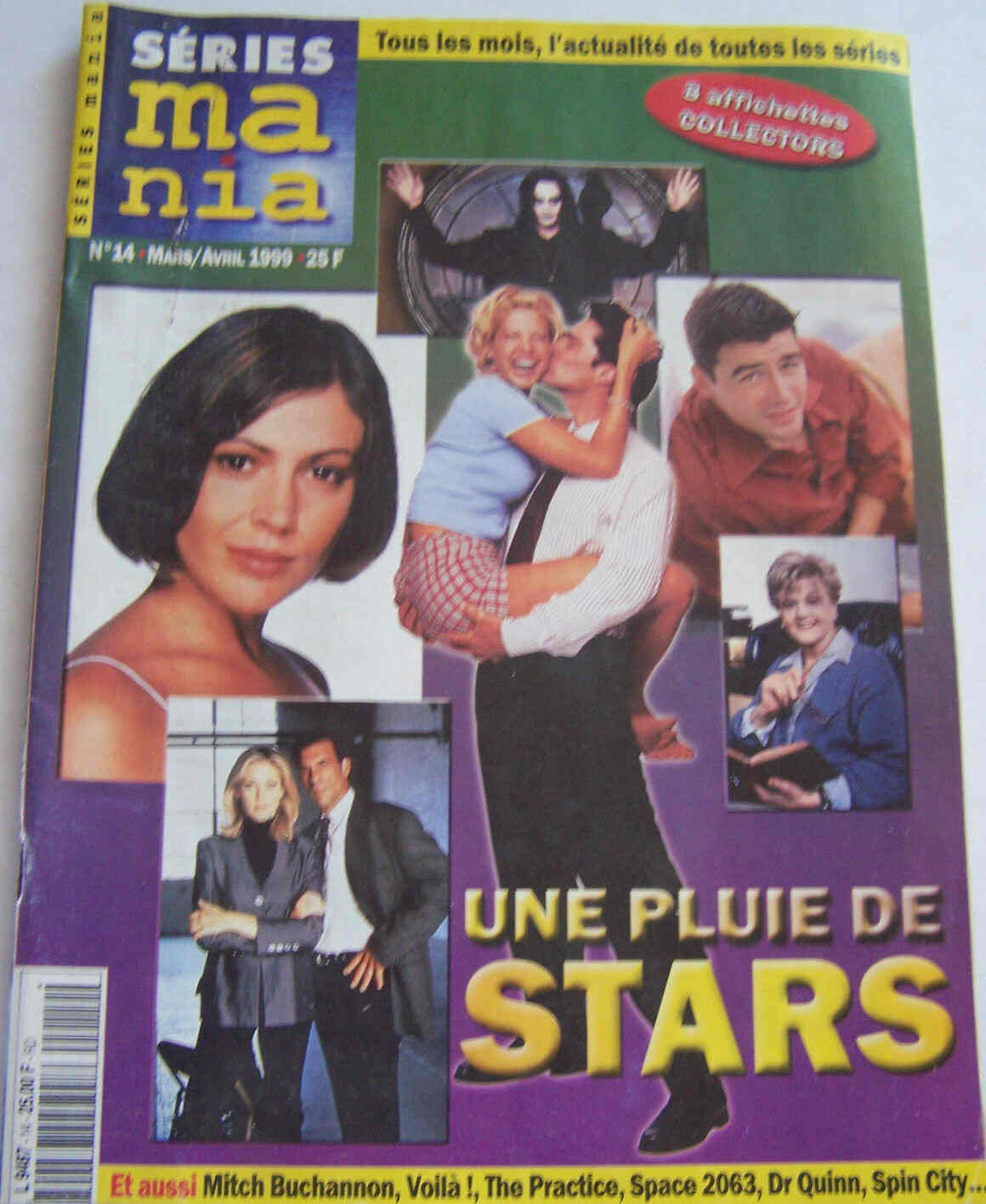 SERIES MANIA magazine side cover Issue 14 March/April 1999