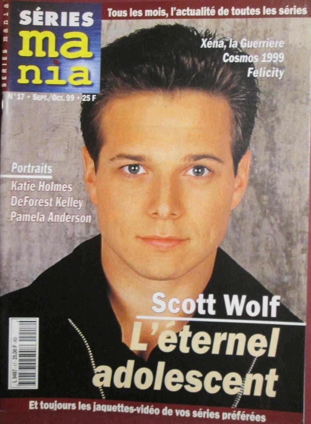 SERIES MANIA magazine side cover Issue 17 September/October 1999