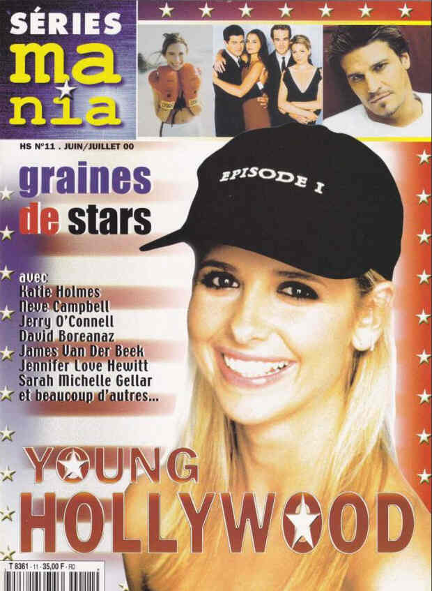 SERIES MANIA magazine side cover  Special #11  June/July 2000