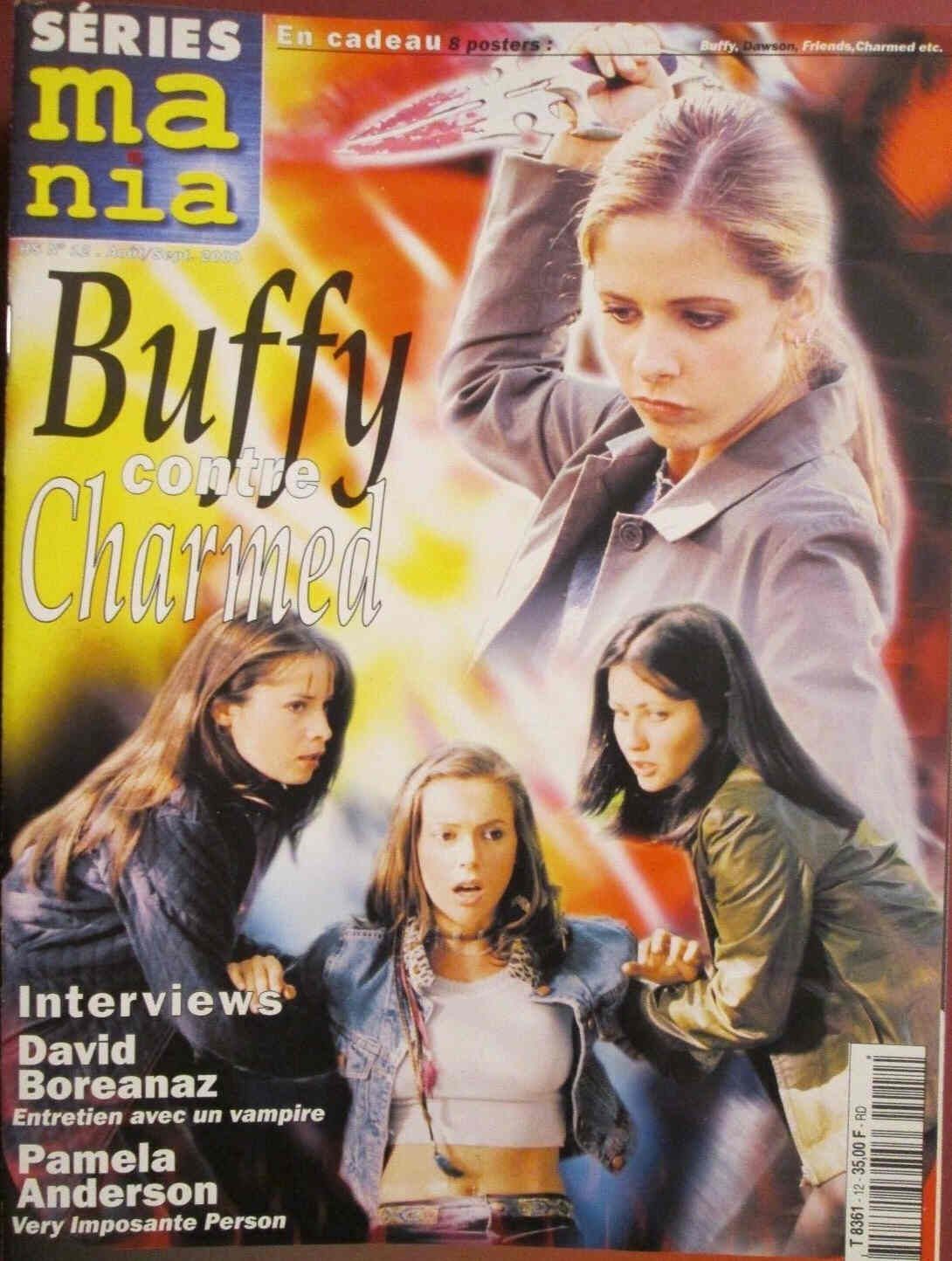 SERIES MANIA magazine side cover  Special # 12 August/September 2000