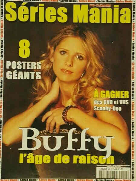 SERIES MANIA magazine side cover Issue 40 February/March 2003