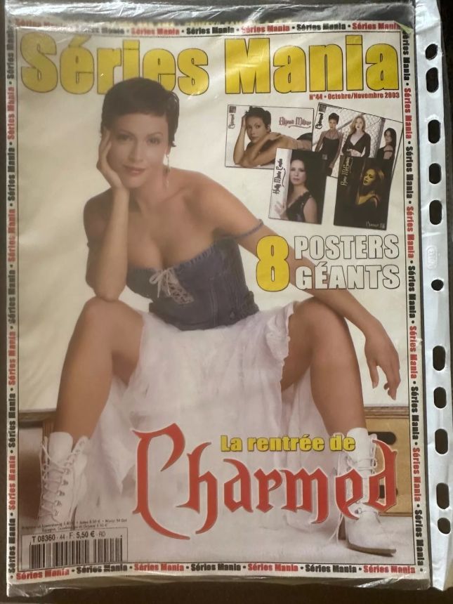 SERIES MANIA magazine side cover Issue 44  October/November 2003