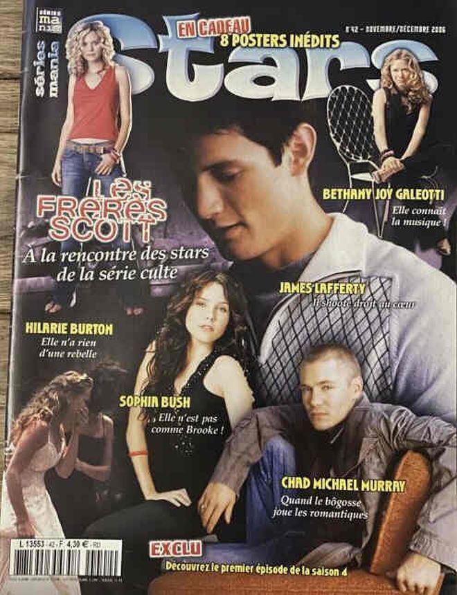SERIES MANIA STARS magazine side cover Issue 42  November/December 2006