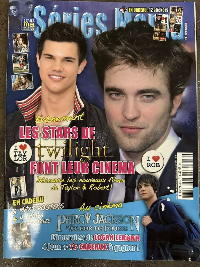 SERIES MANIA magazine side cover Issue 81  February/March 2010