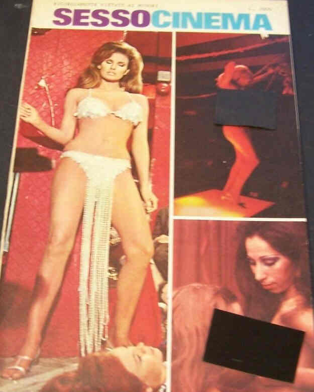 SESSO CINEMA magazine side cover Issue 16 April 1975