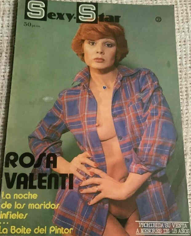 SEXY STAR magazine side cover Issue 2   1970