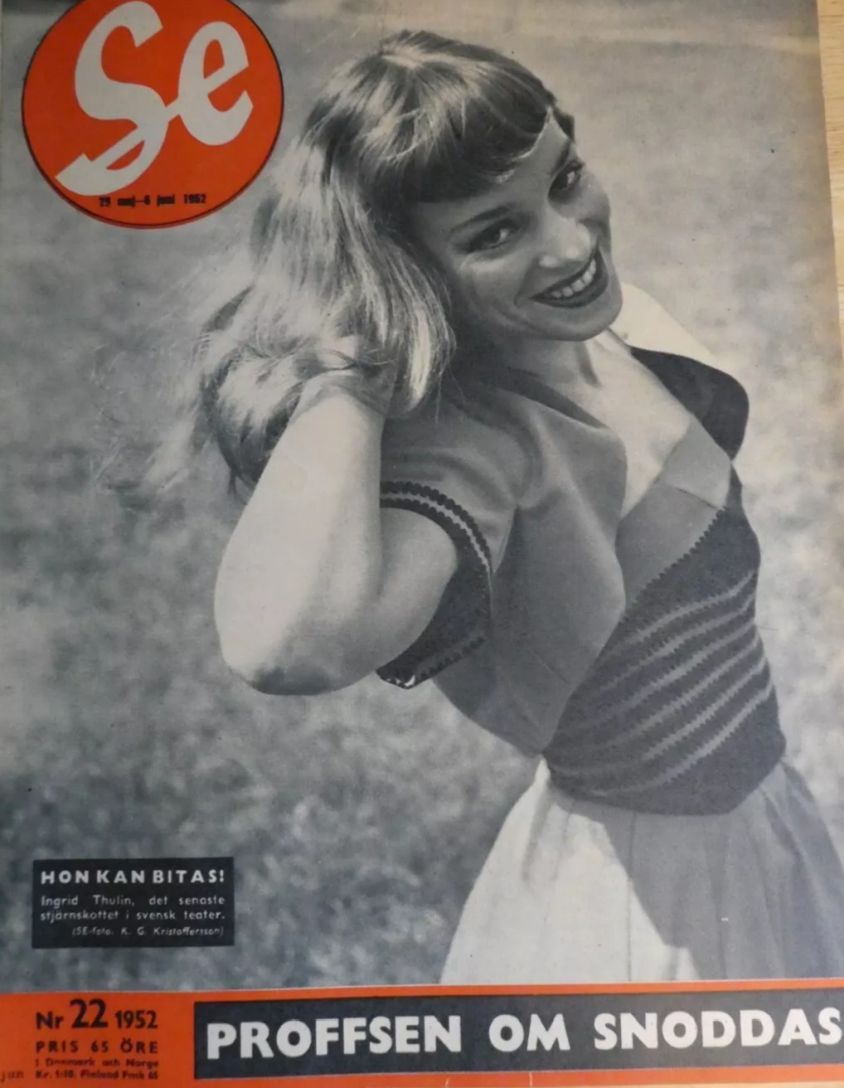 SE magazine side cover Issue 22 29 May 1952