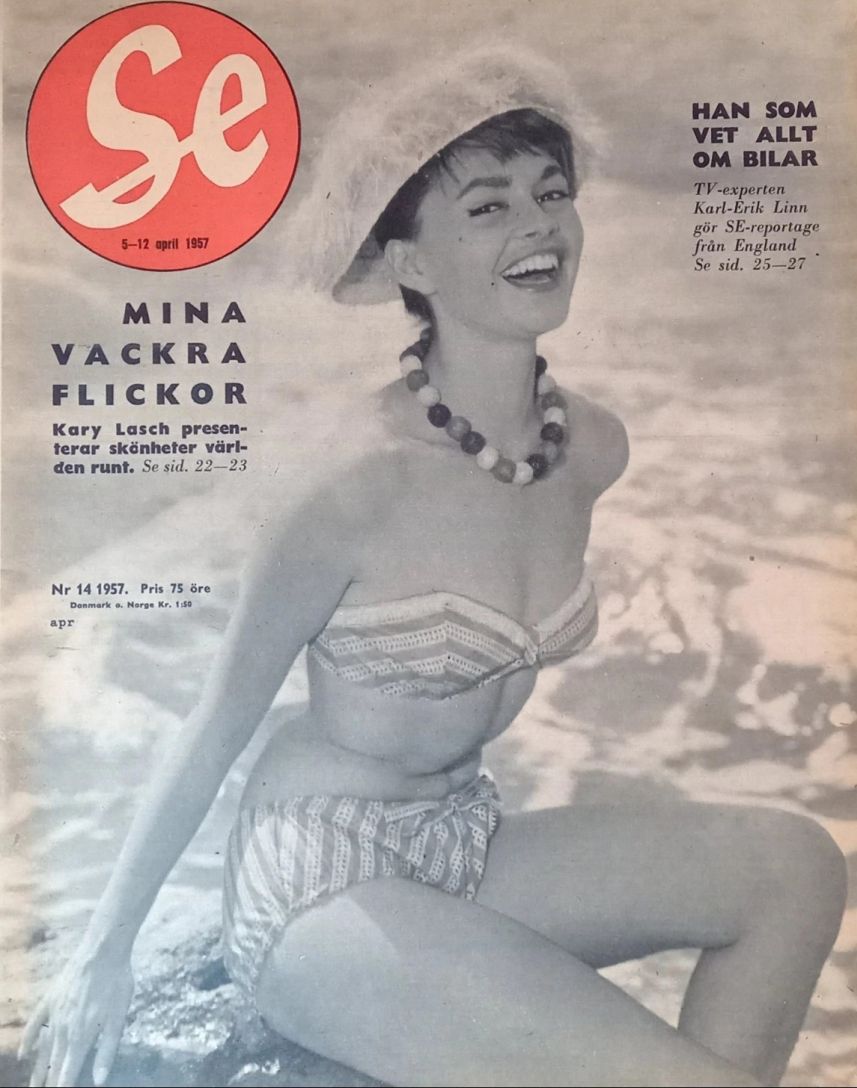 SE magazine side cover Issue 14 5 April 1957