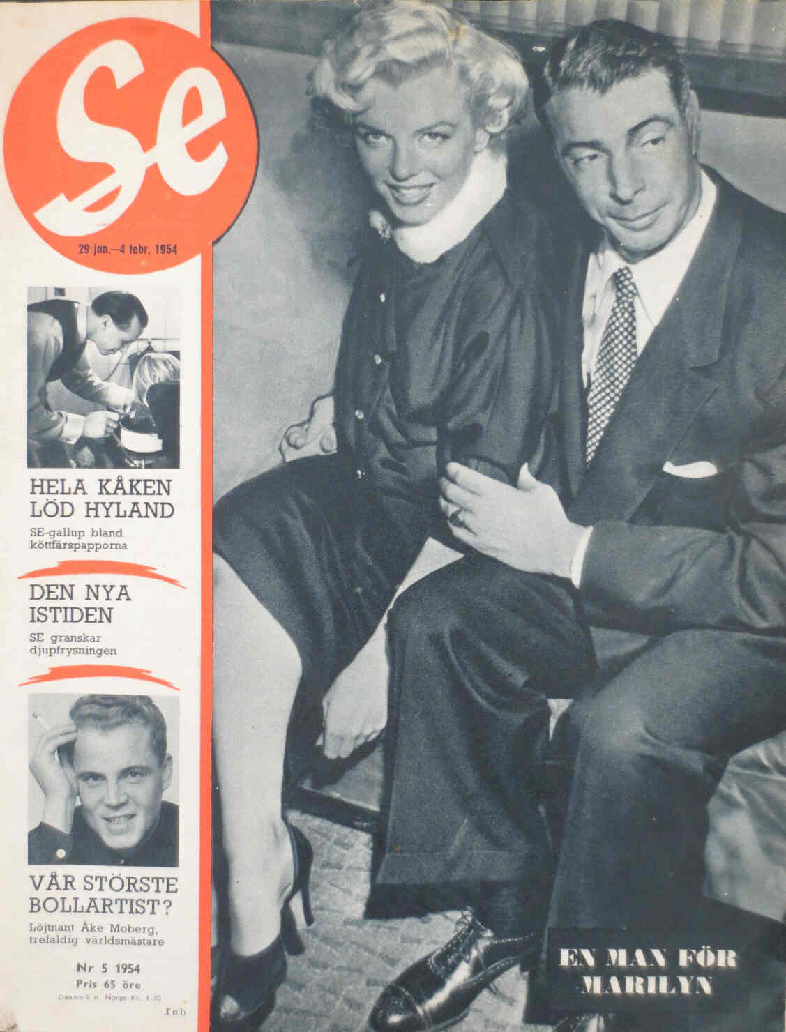 SE magazine side cover Issue 5 28 January 1954