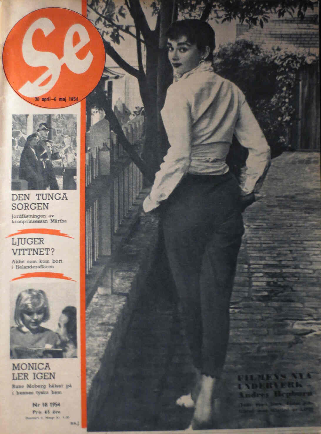 SE magazine side cover Issue 18 30 April 1954