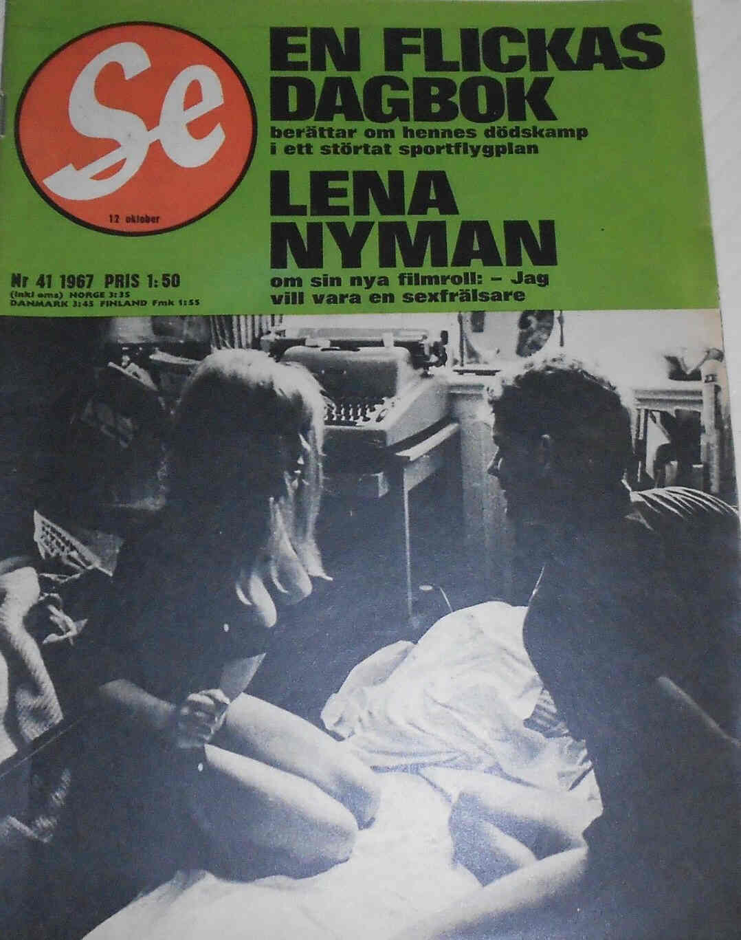 SE magazine side cover Issue 41 12 October 1967