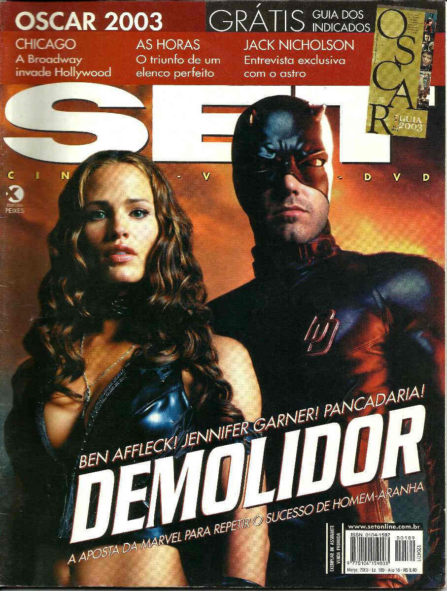 SET magazine side cover Issue 189 March 2003