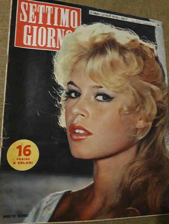 SETTIMO GIORNO magazine side cover   1957