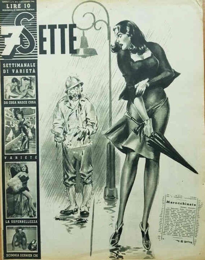 7-SETTE magazine side cover Issue 50 15 December 1946