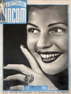 SETTIMANA INCOM magazine side cover Issue 23 4 June 1949