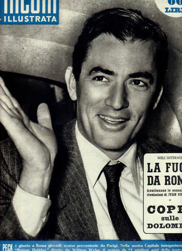 SETTIMANA INCOM magazine side cover 7 June 1952