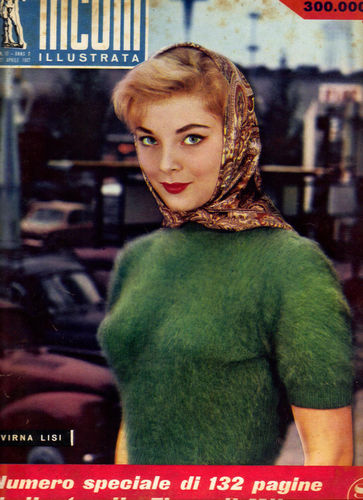 SETTIMANA INCOM magazine side cover 27 April 1957