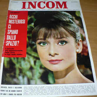 SETTIMANA INCOM magazine side cover 1 December 1962