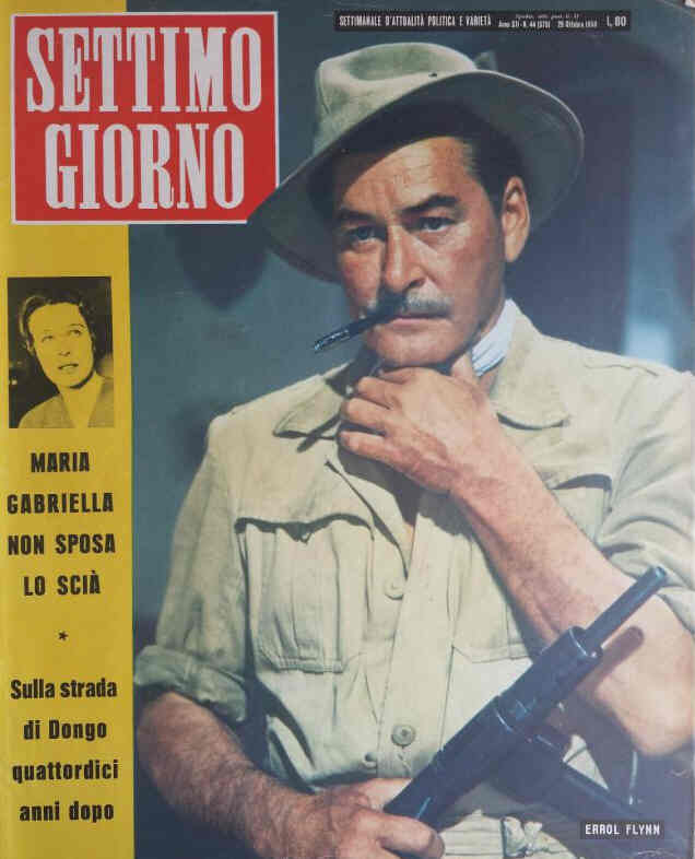 SETTIMO GIORNO magazine side cover Issue 44/575 29 October 1959