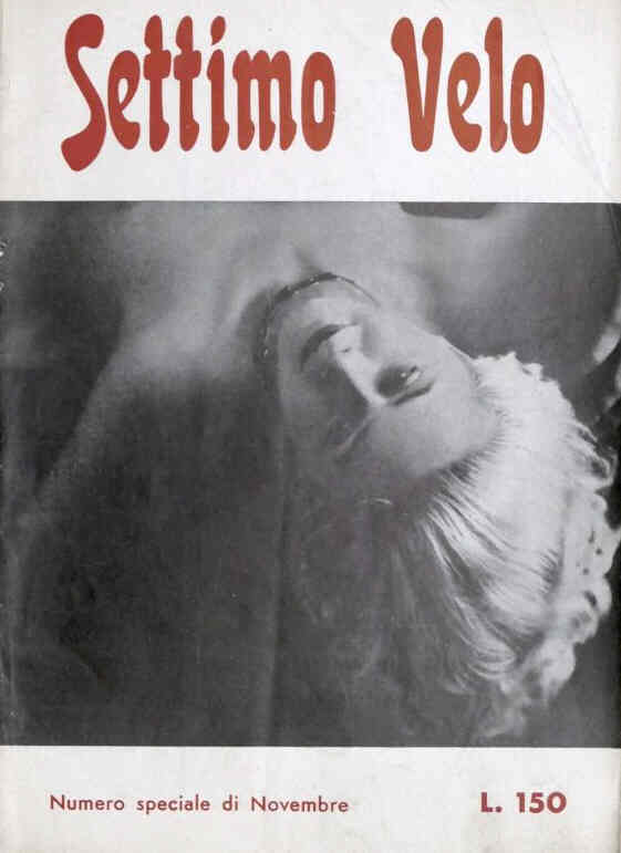 SETTIMO VELO magazine side cover Issue 11 November 1949