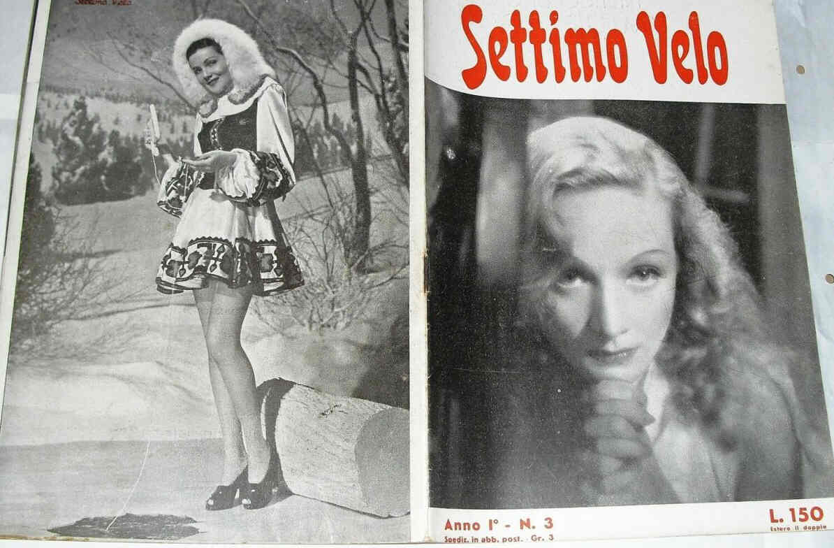 SETTIMO VELO magazine side cover Issue 3  1949