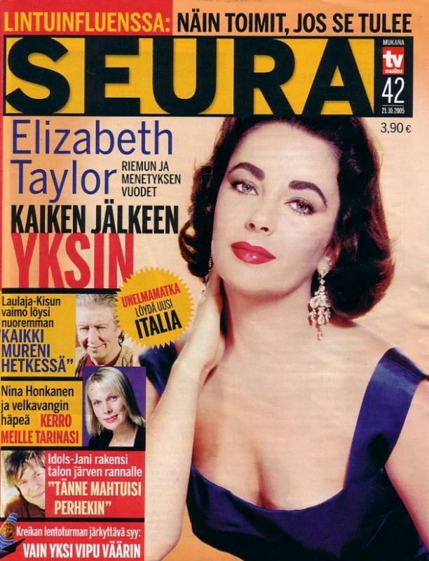 SEURA magazine side cover 21 October 2005
