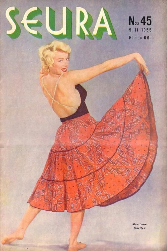 SEURA magazine side cover 9 November 1955
