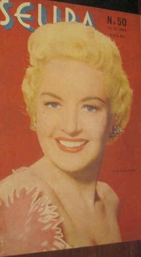 SEURA magazine side cover Issue 50 14 December 1955