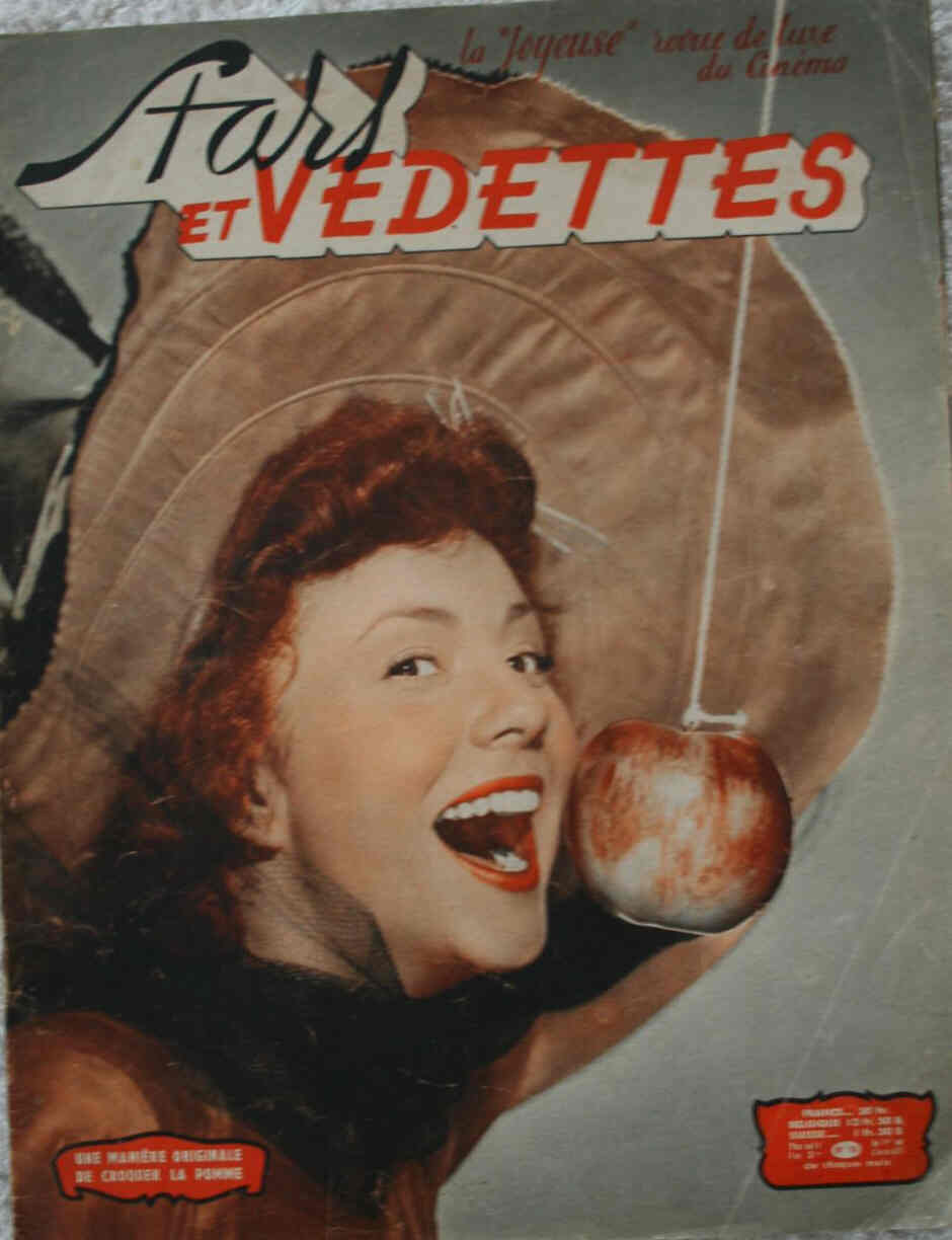 STARS ET VEDETTES magazine side cover Issue 15  