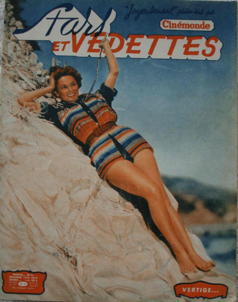 STARS ET VEDETTES magazine side cover Issue 17  