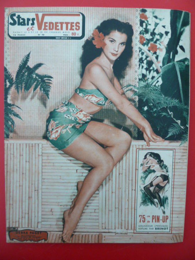 STARS ET VEDETTES magazine side cover Issue 48  