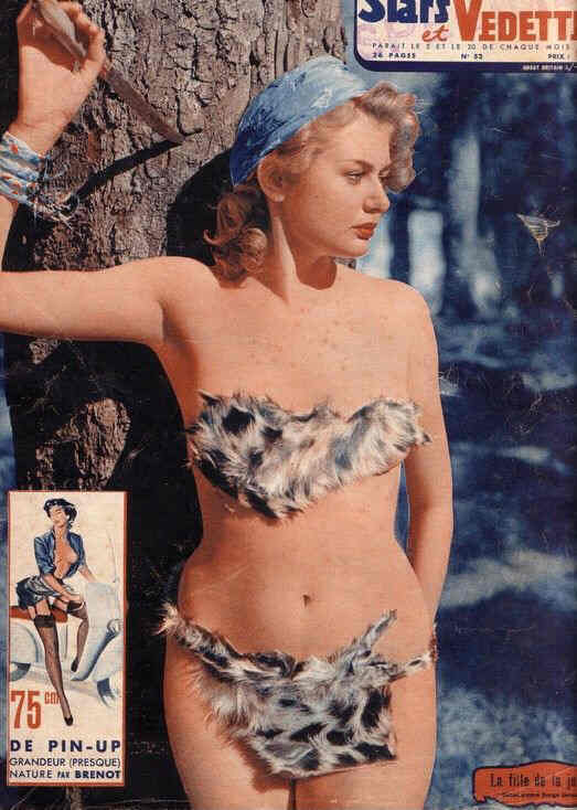 STARS ET VEDETTES magazine side cover Issue 52  