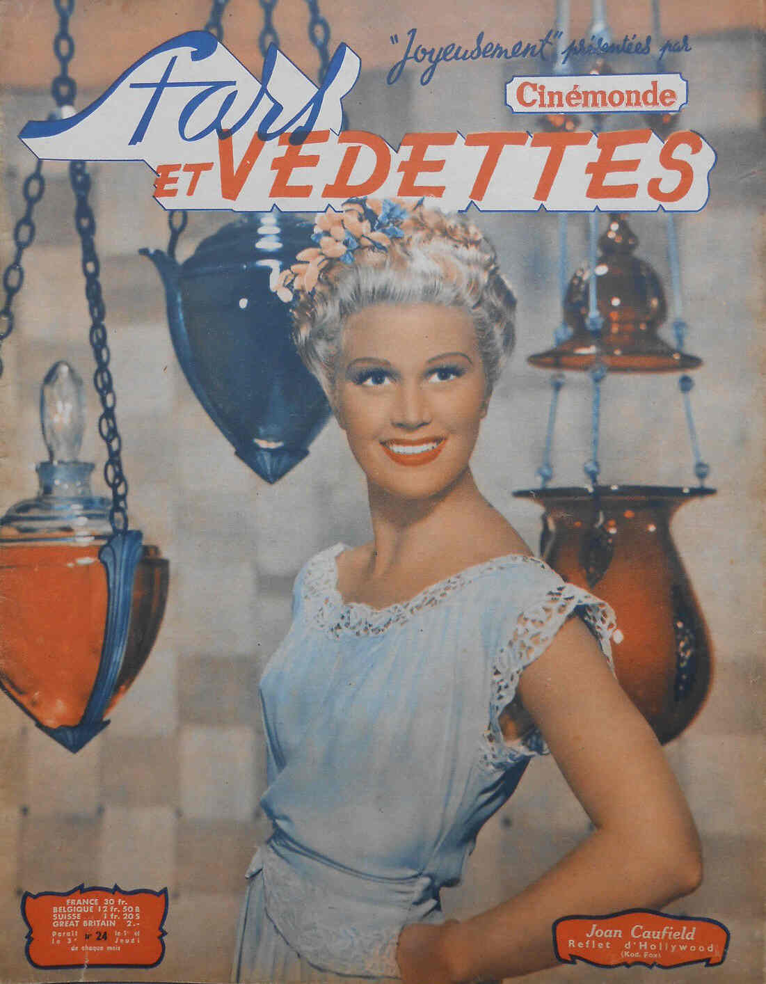STARS ET VEDETTES magazine side cover Issue 24  