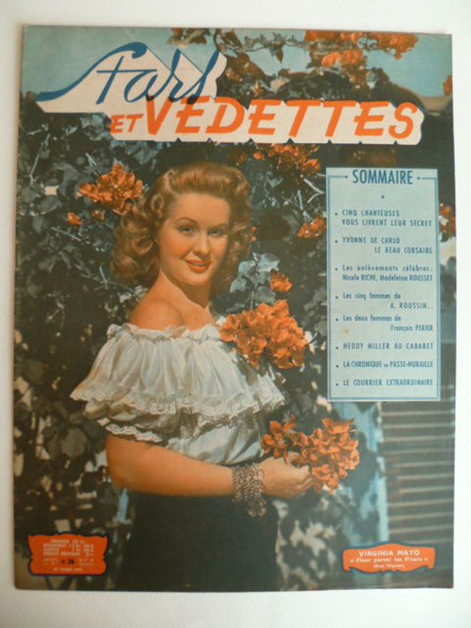 STARS ET VEDETTES magazine side cover Issue 26  