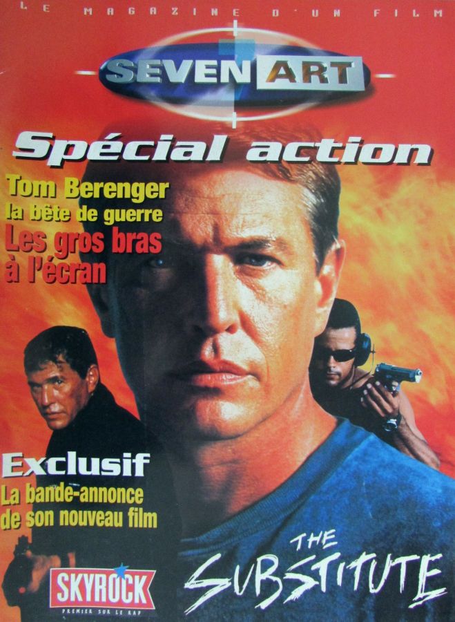 SEVEN ART magazine side cover Issue 12  1998