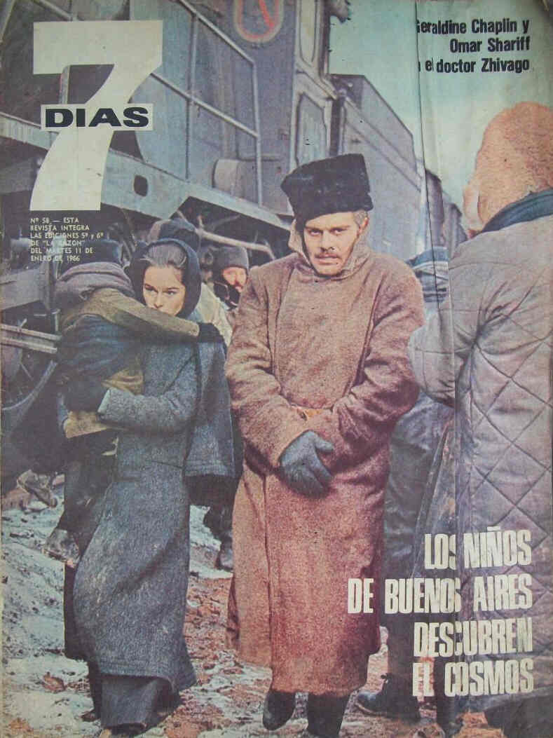 7 DIAS magazine side cover Issue 58 11 January 1966