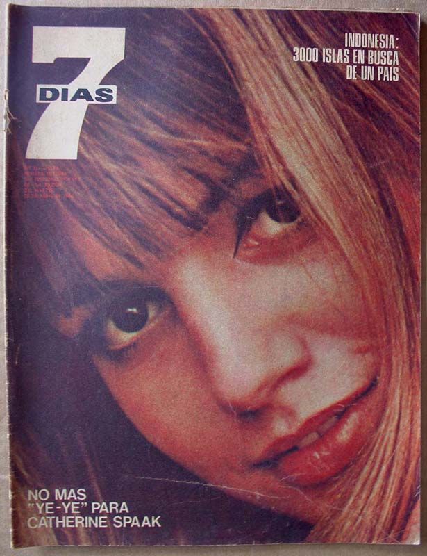 7 DIAS magazine side cover Issue 73 23 April 1966
