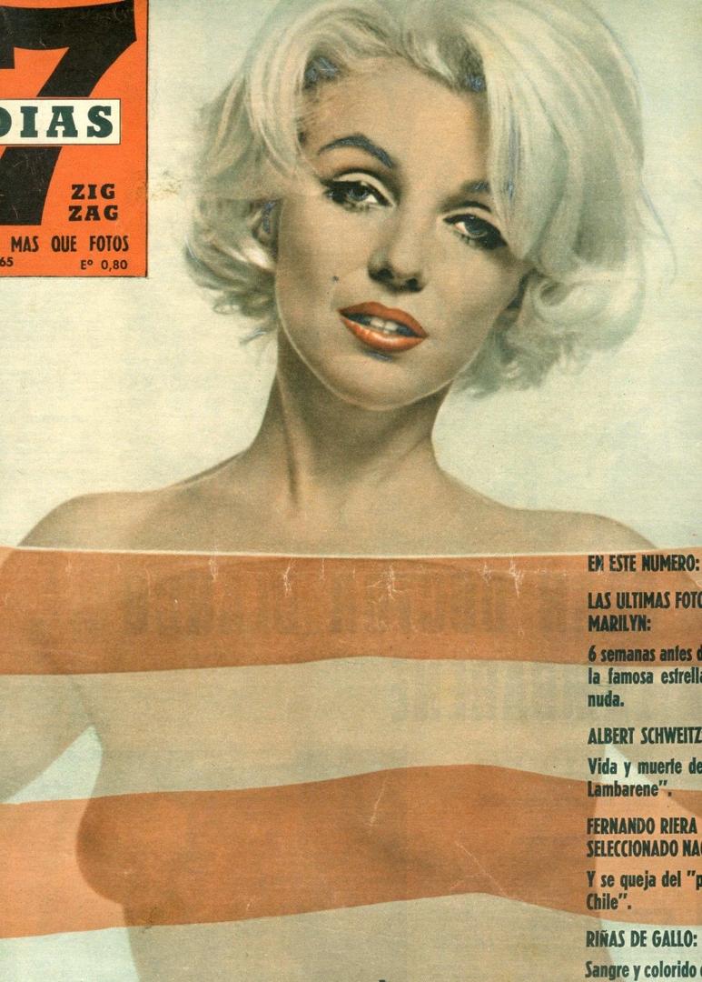 7 DIAS ZIG ZAG magazine side cover 10 September 1965
