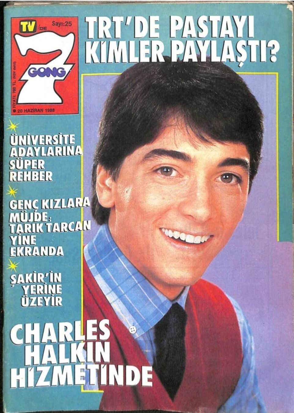 SEVEN GONG magazine side cover Issue 25 20 June 1988