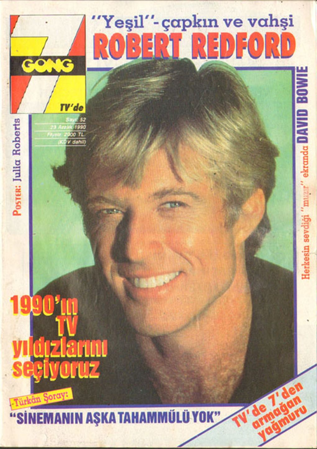 SEVEN GONG magazine side cover Issue 52 23 December 1990
