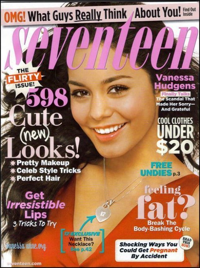 SEVENTEEN SOUTH AFRICA magazine side cover  February 2009