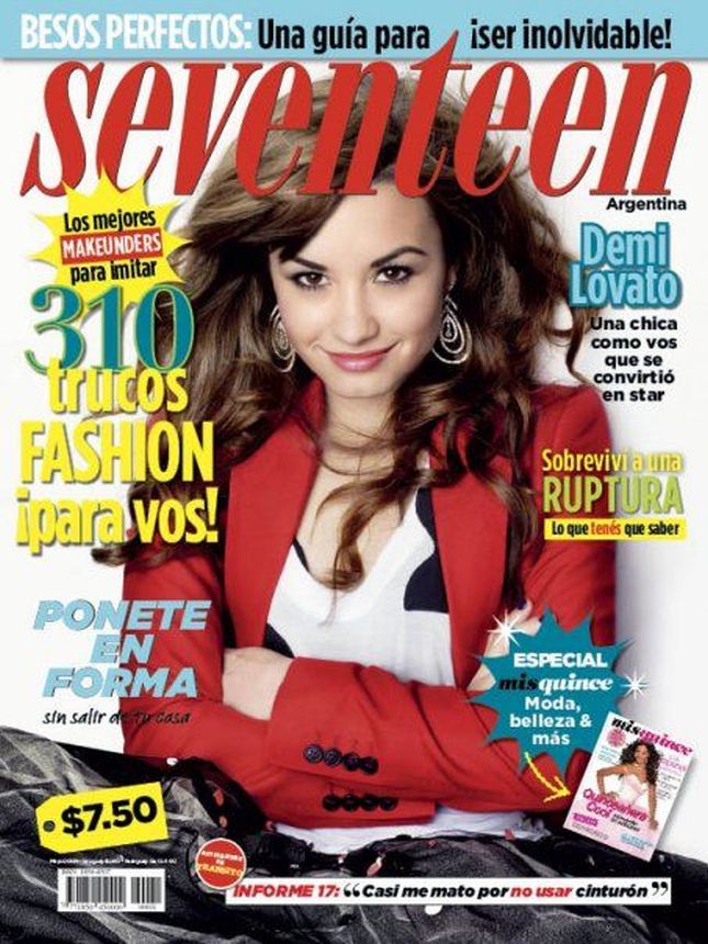 SEVENTEEN ARGENTINA magazine side cover  May 2009