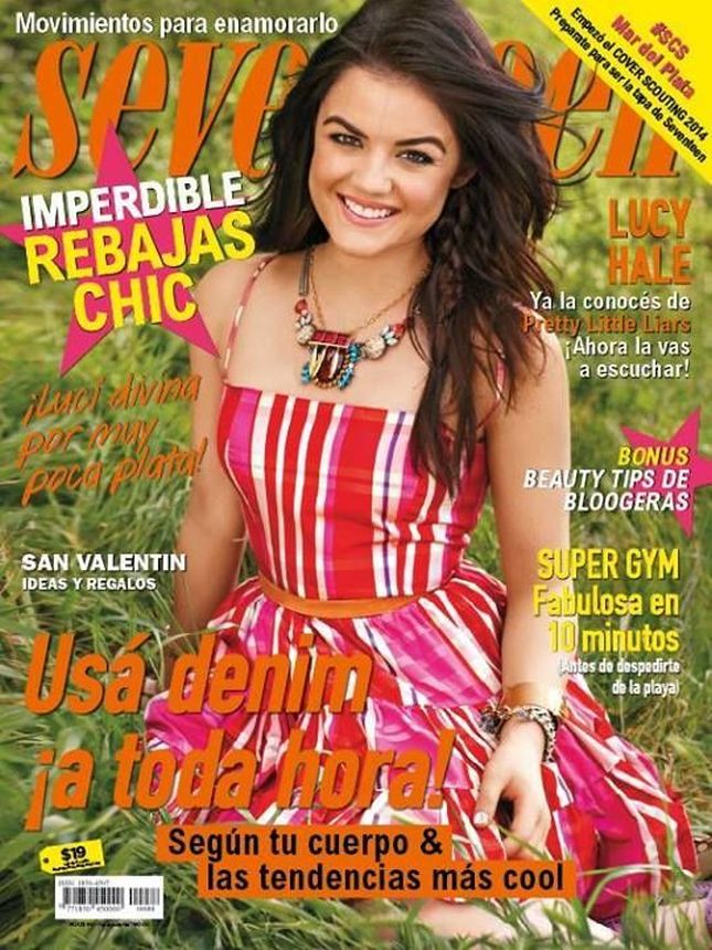 SEVENTEEN ARGENTINA magazine side cover  February 2014