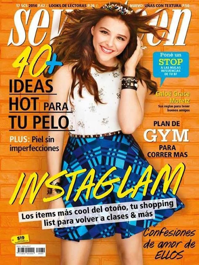 SEVENTEEN ARGENTINA magazine side cover  March 2014