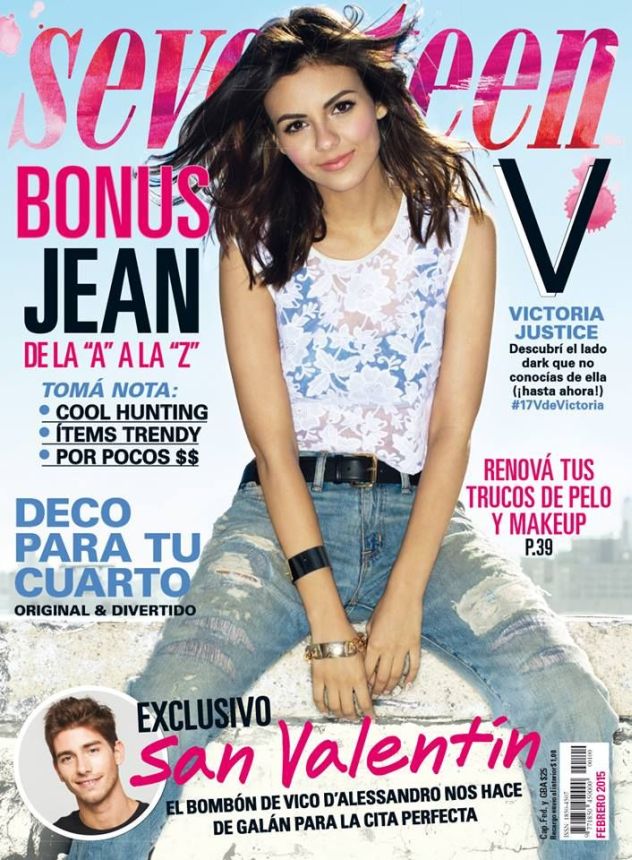 SEVENTEEN ARGENTINA magazine side cover  February 2015