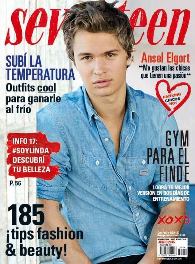 SEVENTEEN ARGENTINA magazine side cover  June 2015
